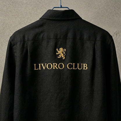 Black Linen Shirt