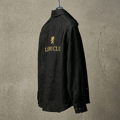 Black Linen Shirt